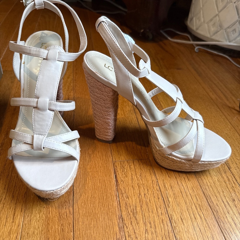 LC Lauren Conrad Josephine Platform Heels